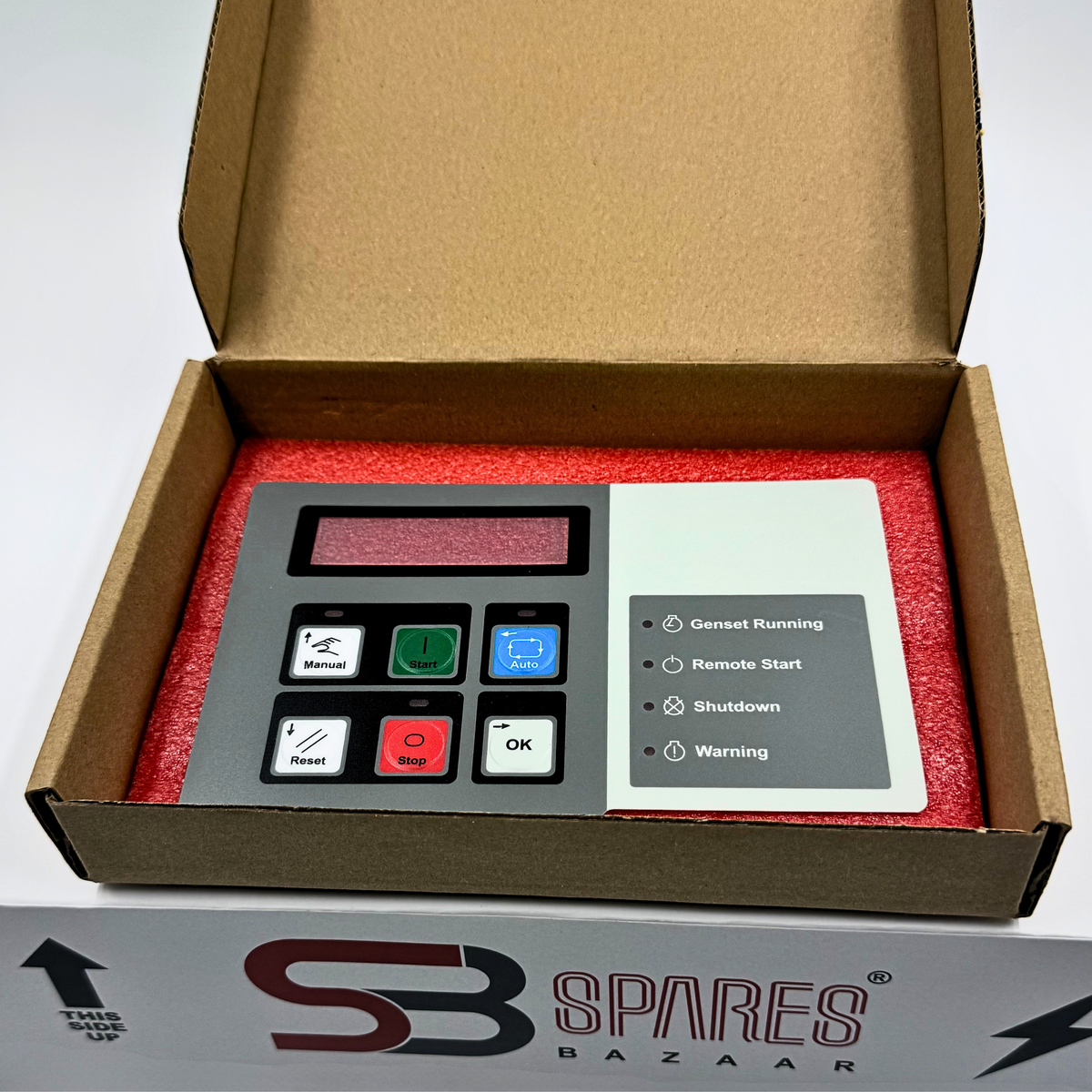 Power Start PSO500 Controller Membrane Keypad Switch (P/N 0300-6445)