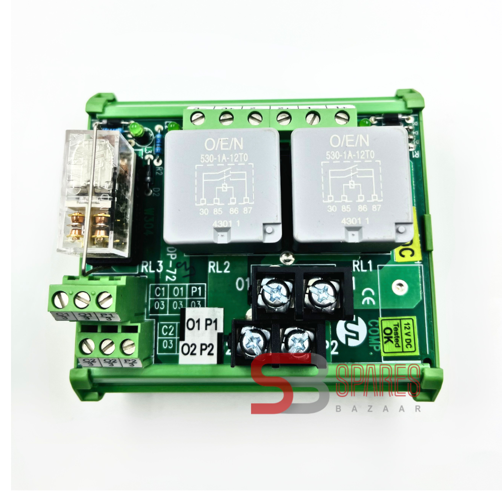 Cummins 12V DC Genset Start/Stop Relay Card (A050Z334/0307-3182)