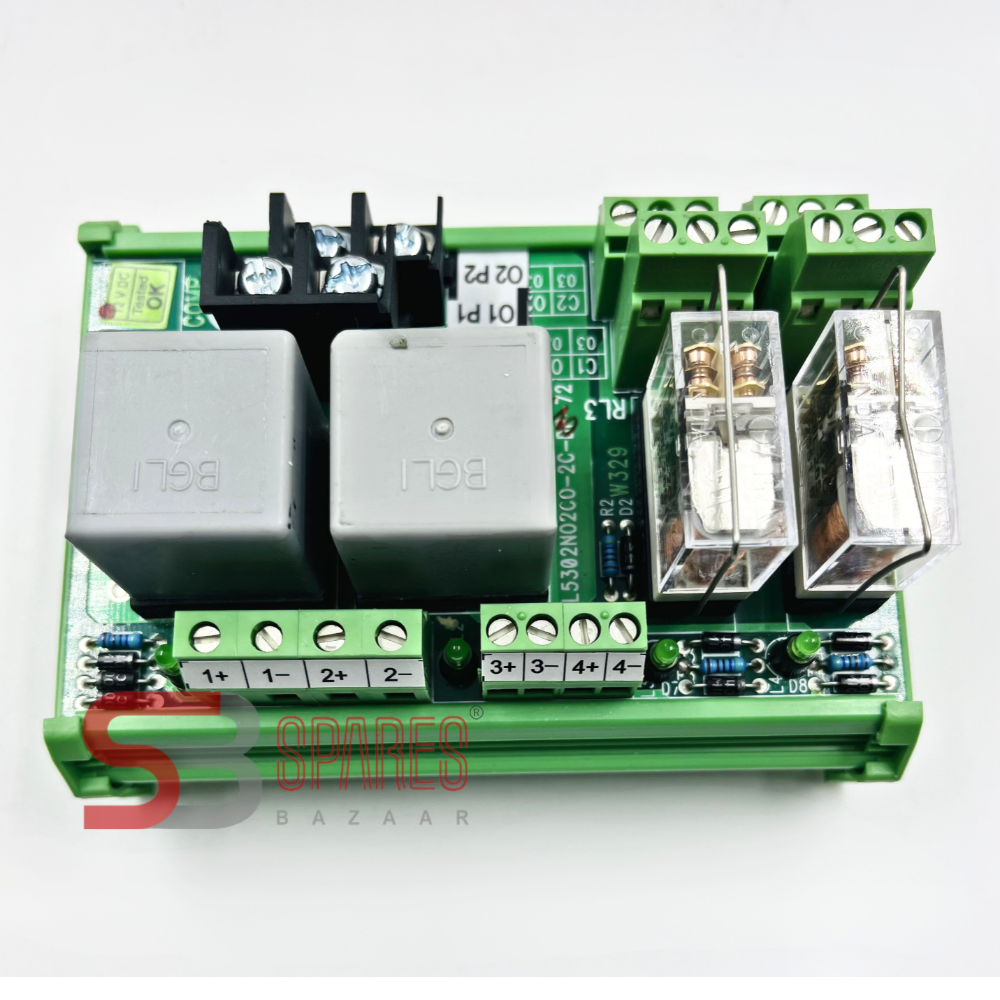 Cummins 4-Channel 12V DC Genset Start/Stop Relay Card (A049F209)