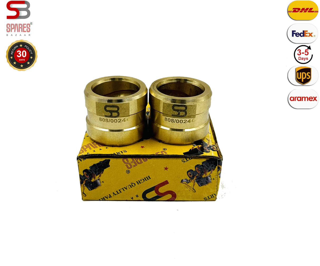 STEERING RAM BUSH, 808/00246 (Set Of 2 pcs), For JCB Backhoe