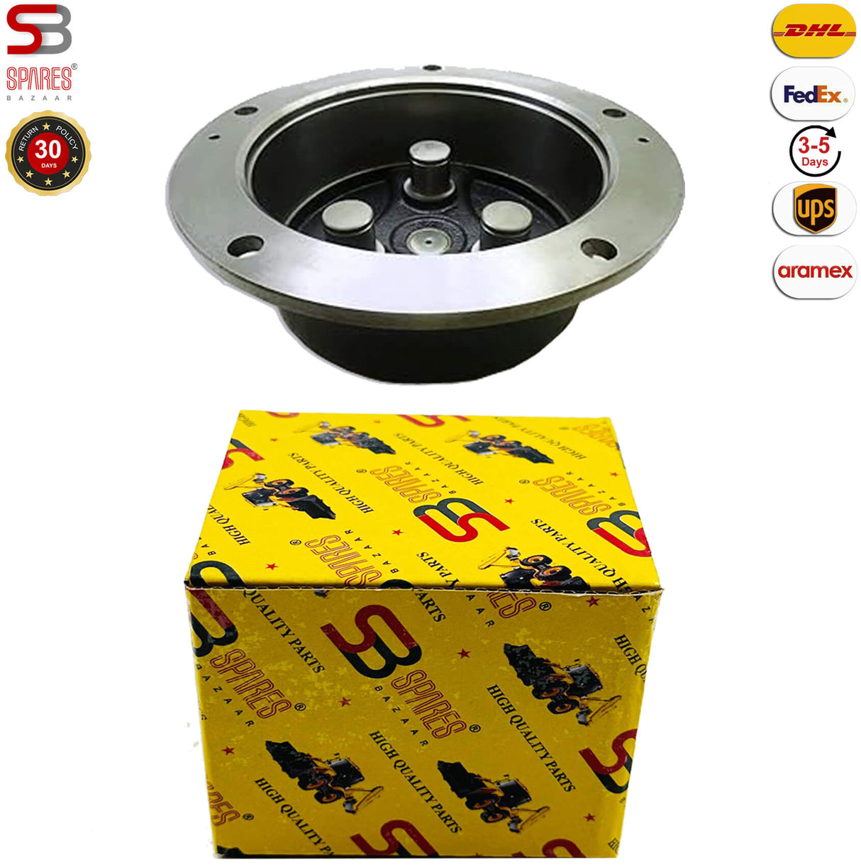 CARRIER PLANETARY HUB (5 STUD), 450/12401 | 450/10216 | 458/M4230 | 334/Y3895, For JCB 3D/3DX