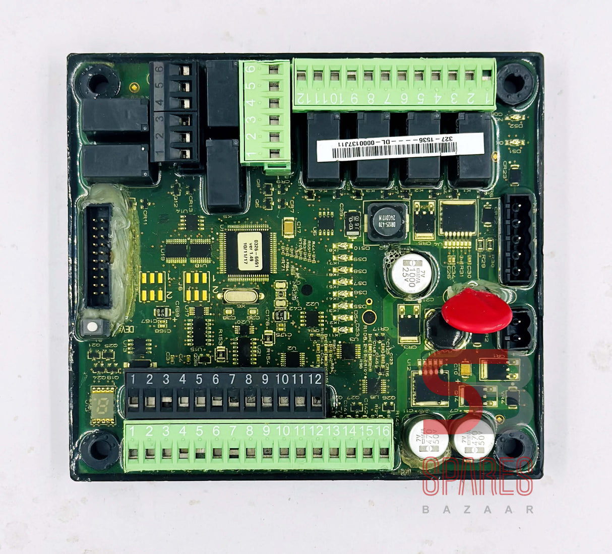 PCB ASSY (SYSTEM I/O DEVICE), 0327-1536, (AUX 101)