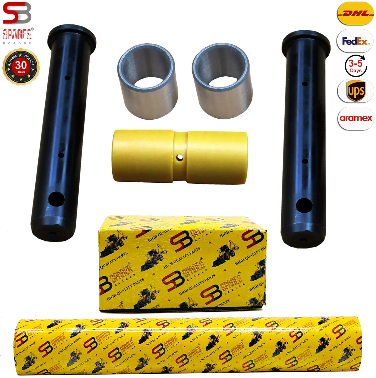 DIPPER ARM PIN BUSH KIT, 809/00108, 808/10006 & 811/90697