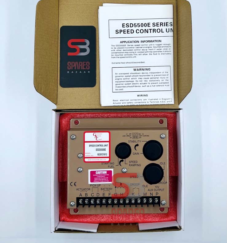 ESD5500E GAC SPEED CONTROL UNIT