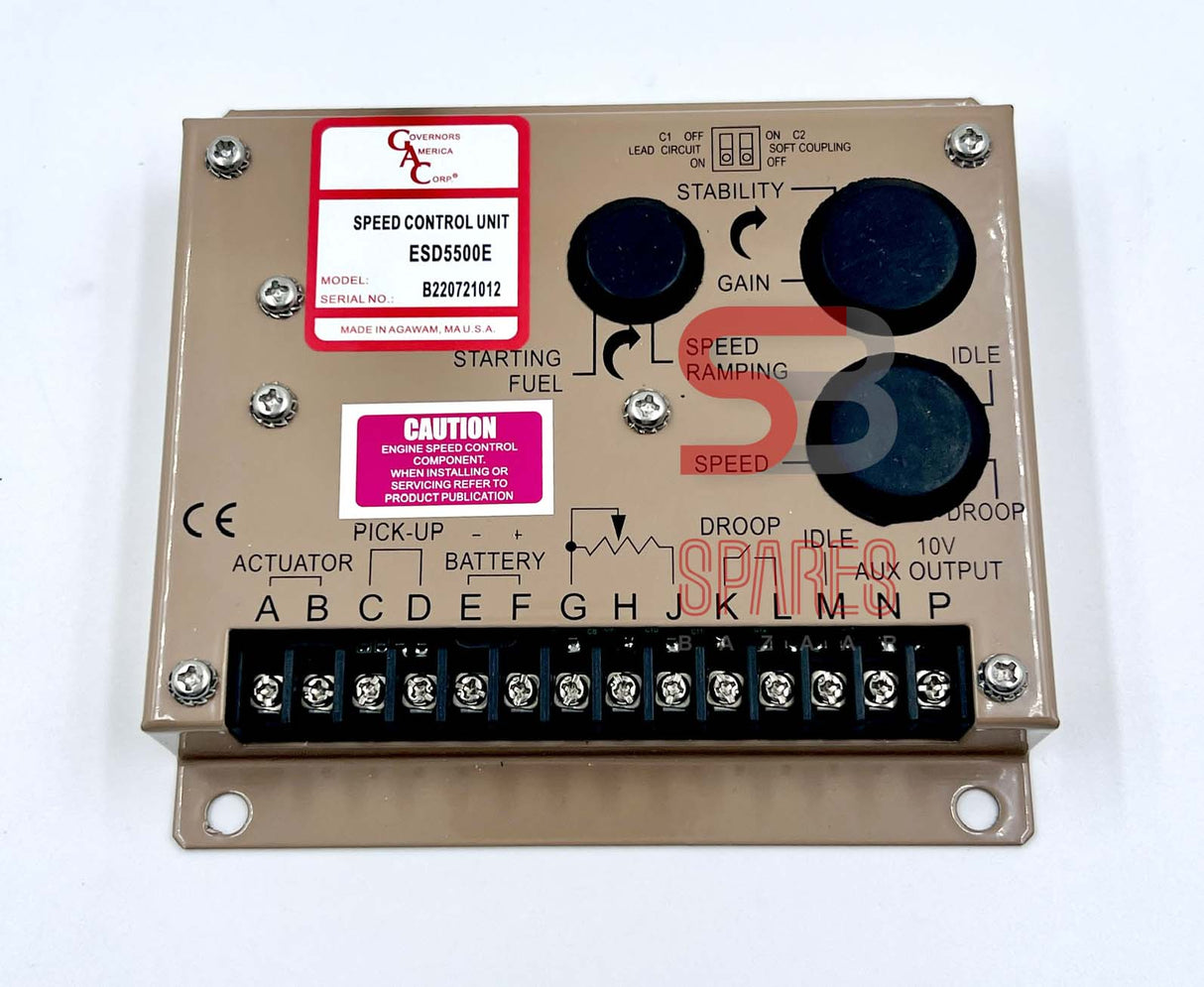 ESD5500E GAC SPEED CONTROL UNIT