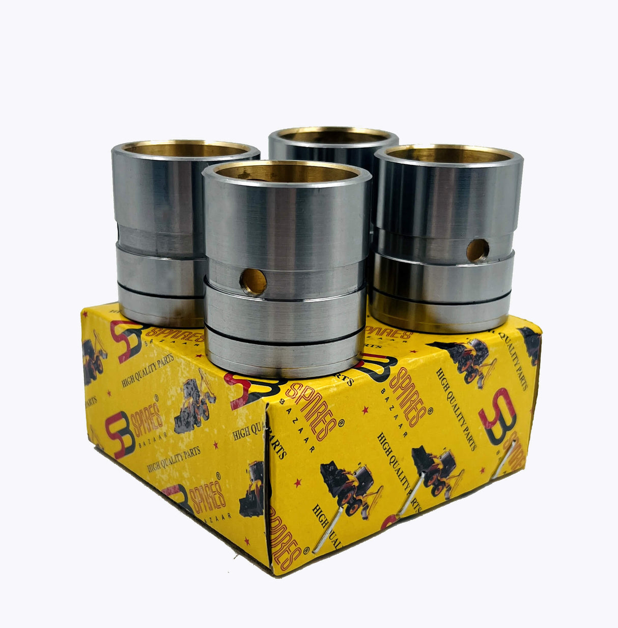 KING PIN PIVOT BUSH, 808/00176 (Set Of 4 pcs), For JCB Backhoe