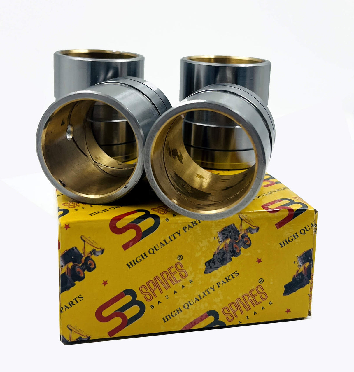 KING PIN PIVOT BUSH, 808/00176 (Set Of 4 pcs), For JCB Backhoe