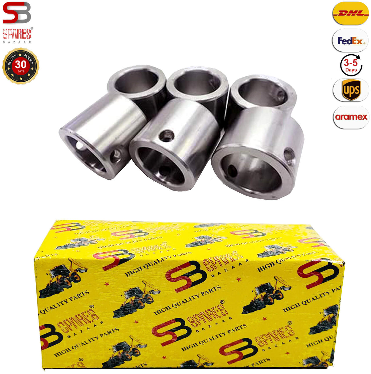 LEVER TIPPING BOSS REPAIR KIT, 4 HOLE & 3 HOLE (45MM PIN), 125/79800, For JCB Backhoe