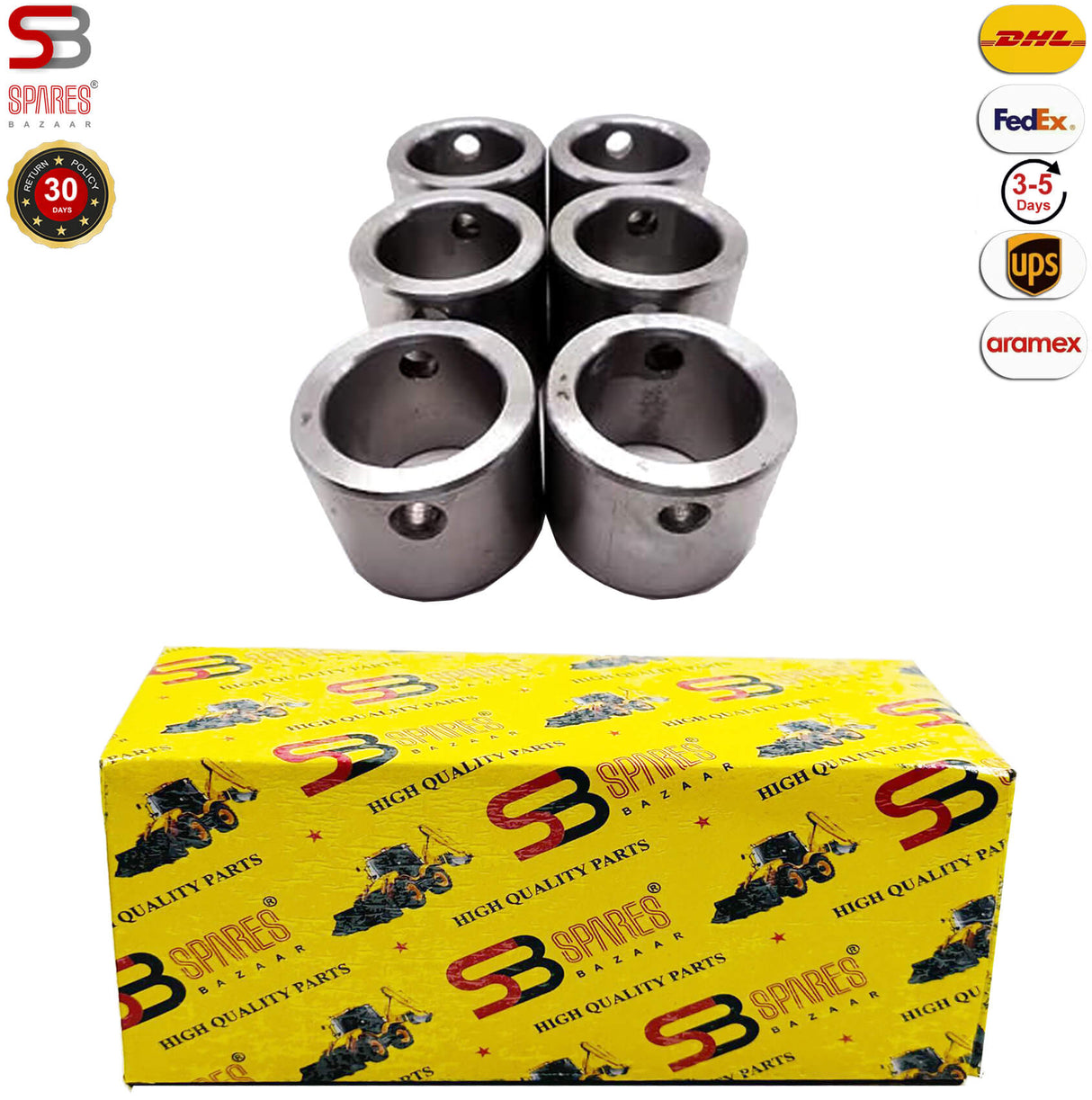 LEVER TIPPING BOSS REPAIR KIT, 4 HOLE & 3 HOLE (45MM PIN), 125/79800, For JCB Backhoe