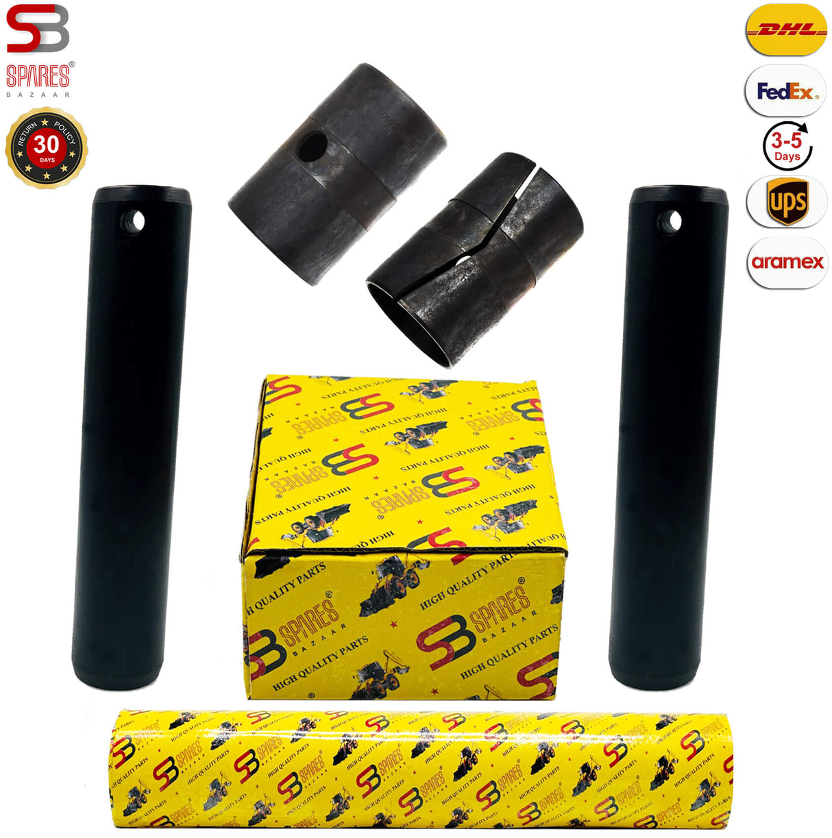 FRONT LOADER ARM BUSH PIN KIT, 811/90593, 811/90061, 1209/0019, For JCB Backhoe