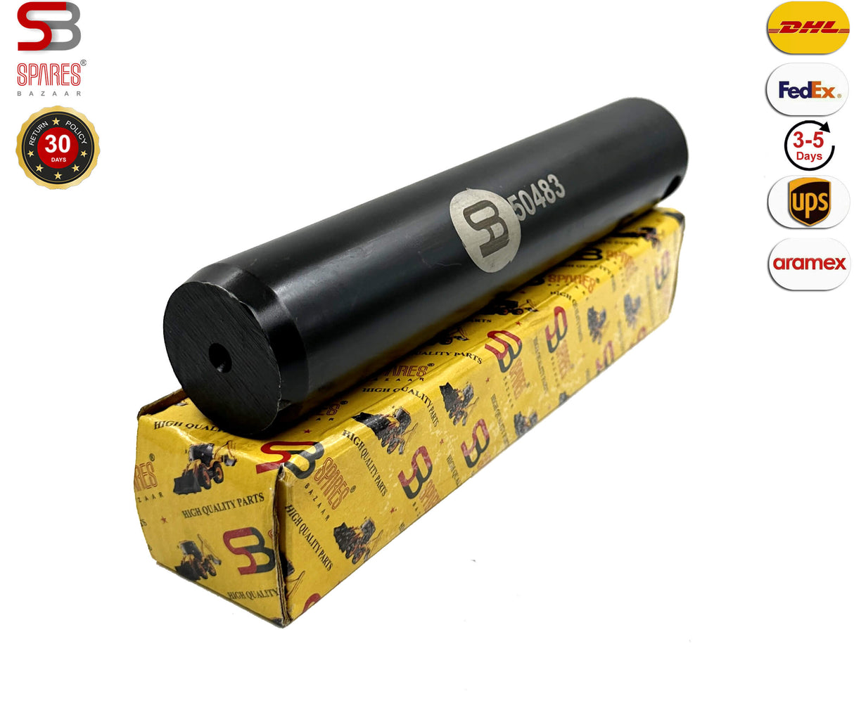 KINGPOST DIPPER PIN, 811/50483, For JCB Backhoe