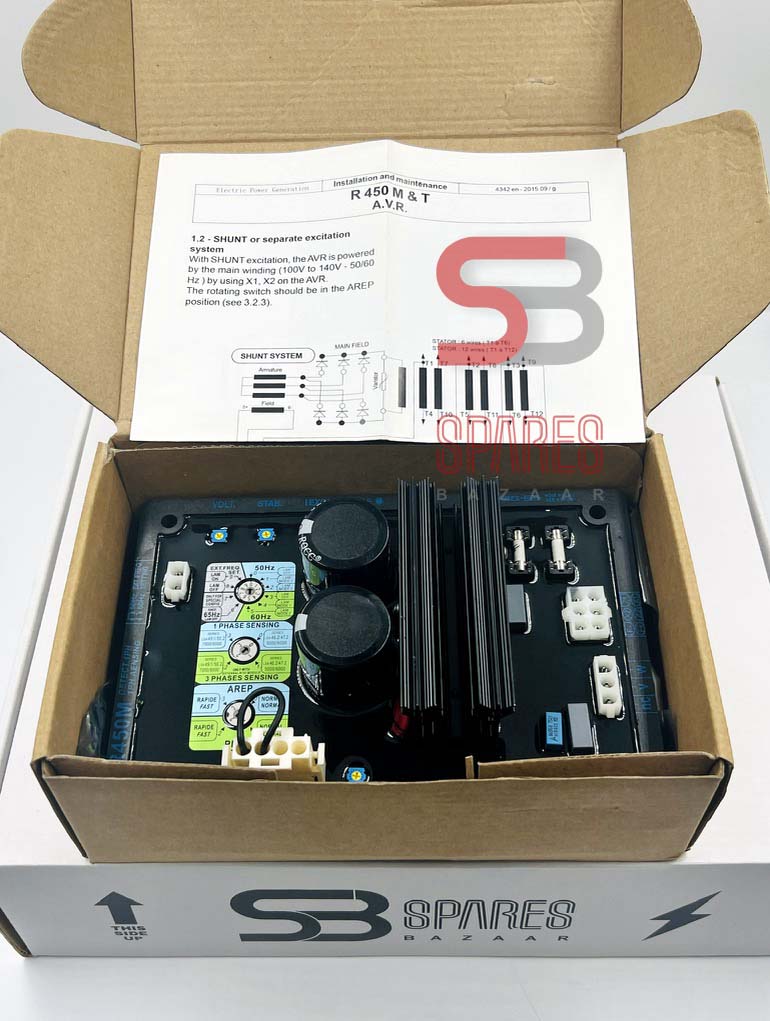 R450M&T AVR, Automatic Voltage Regulator
