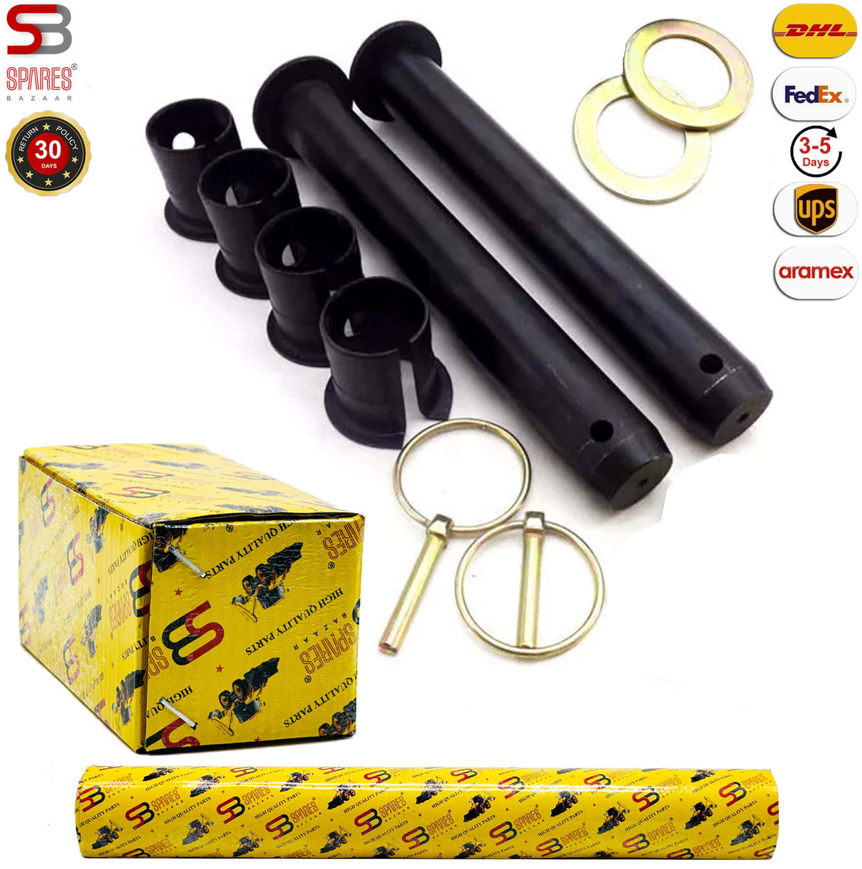 REAR BUCKET PIN & SPLIT BUSH KIT, 911/12400, 823/00470, 826/00512, G65/0, For JCB Backhoe