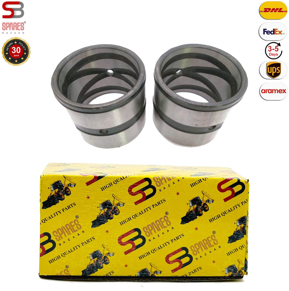 SLEW SWING BUSH, 809/00177 (Set Of 2 pcs), For JCB Backhoe