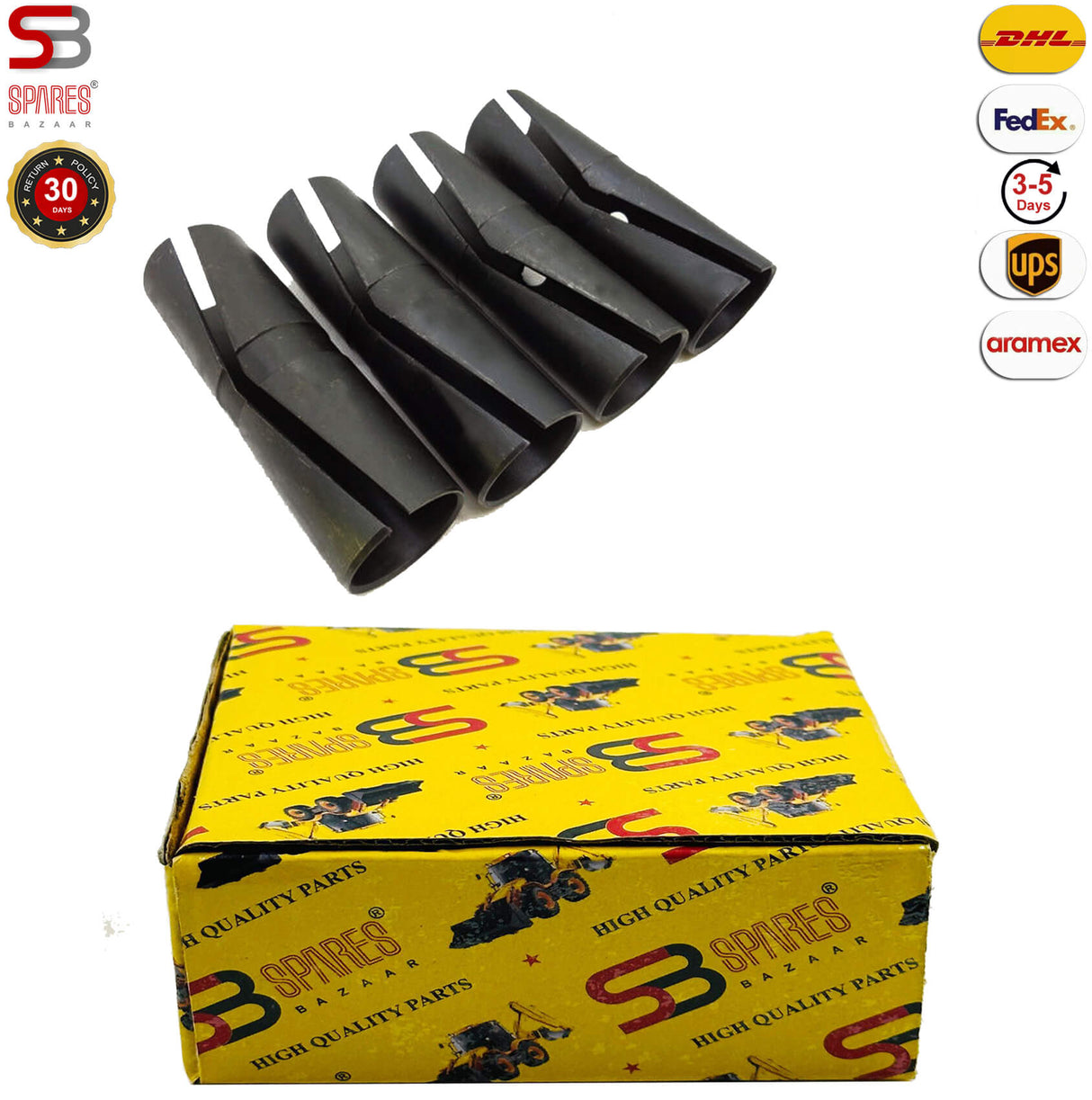 SPRING STEEL DIPPER BUSH, 1208/0031 (Set Of 4 pcs), For JCB Backhoe