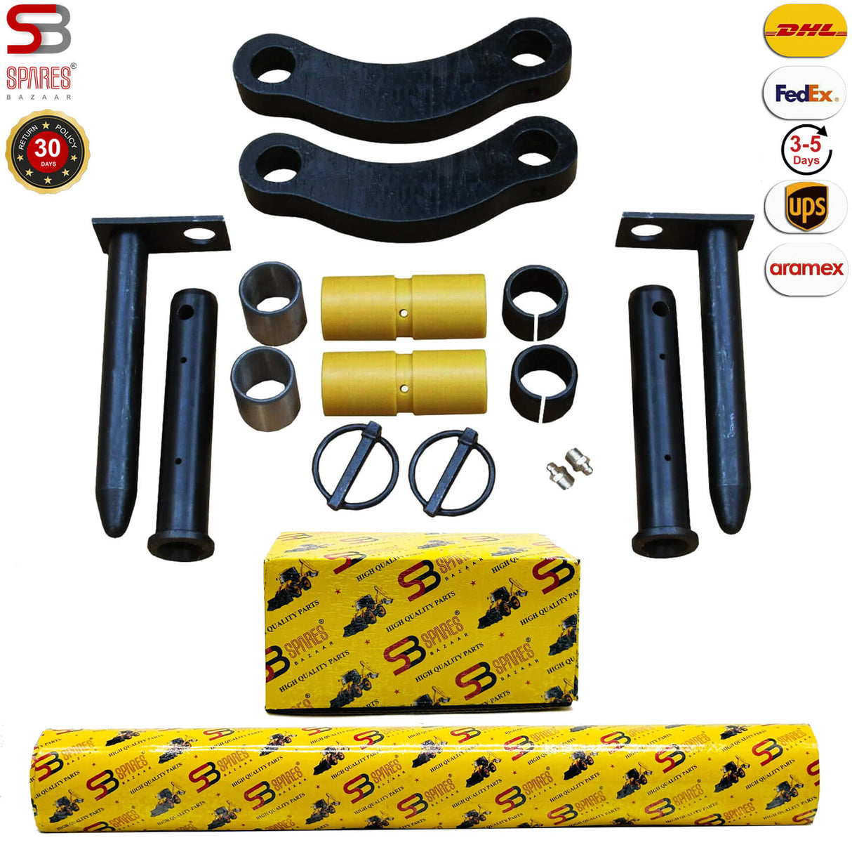 TIPPING LINK & DIPPER END PINS & BUSHES SET (Mixed Part No.s)