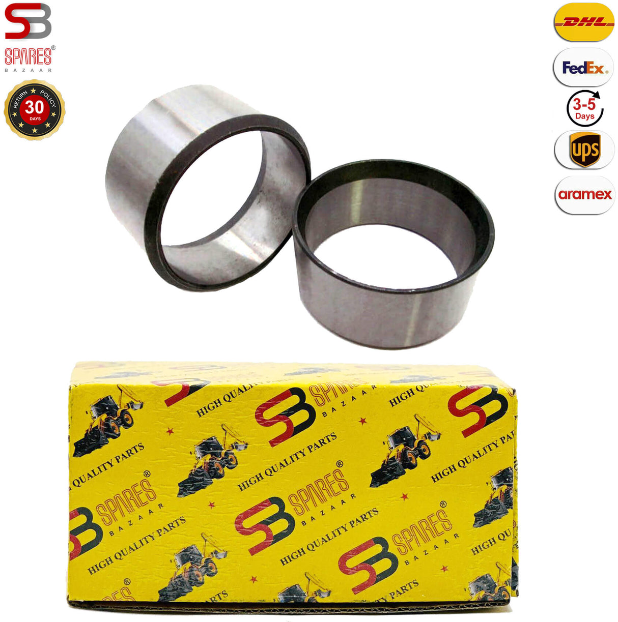 TRUNNION BUSH UNQIN, 809/00137 | 550/40982 (Set Of 2 pcs), For JCB Backhoe
