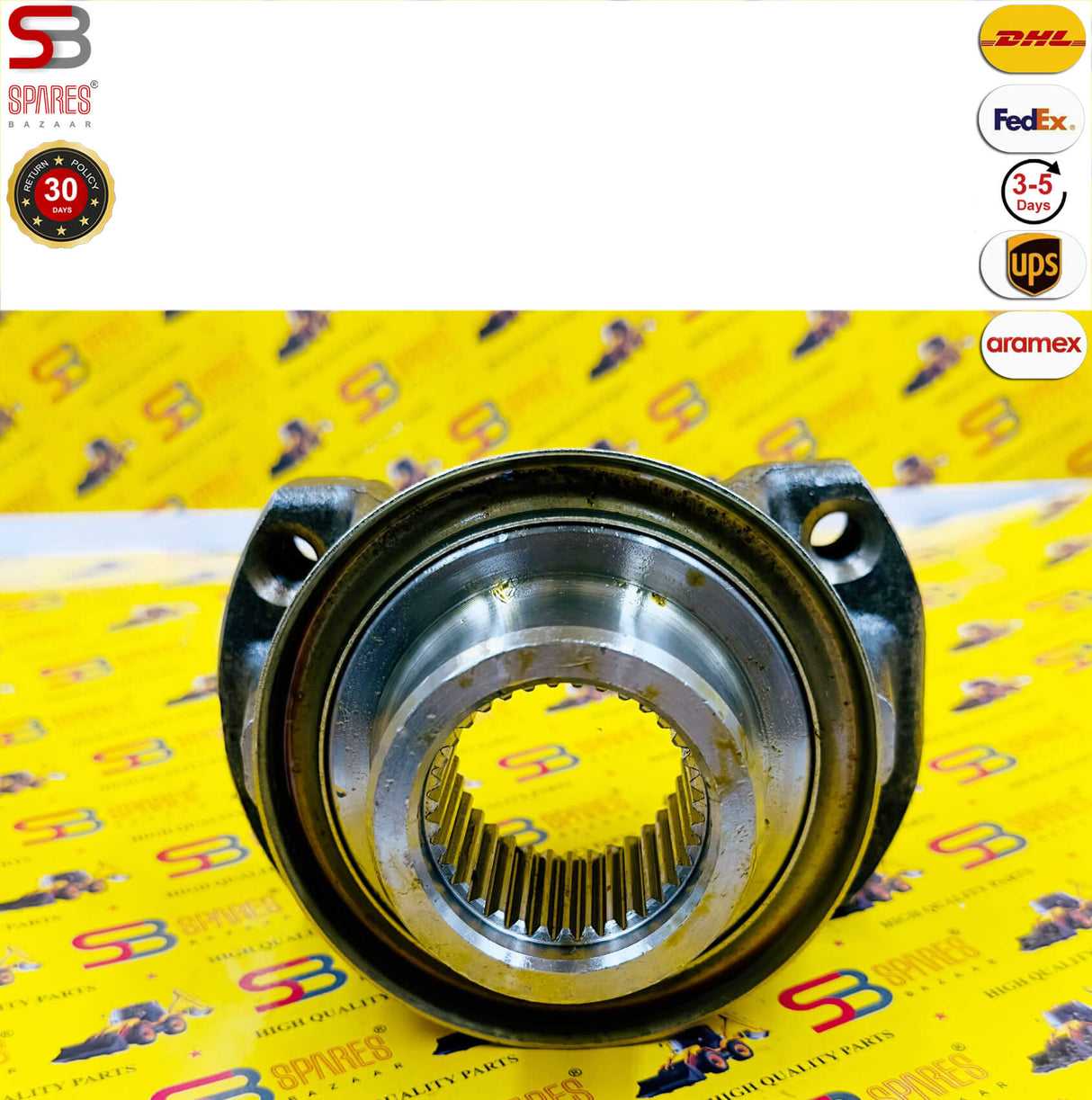 YOKE FLANGE, 450/27200 | 450/17900 | 458/20813, For JCB Backhoe