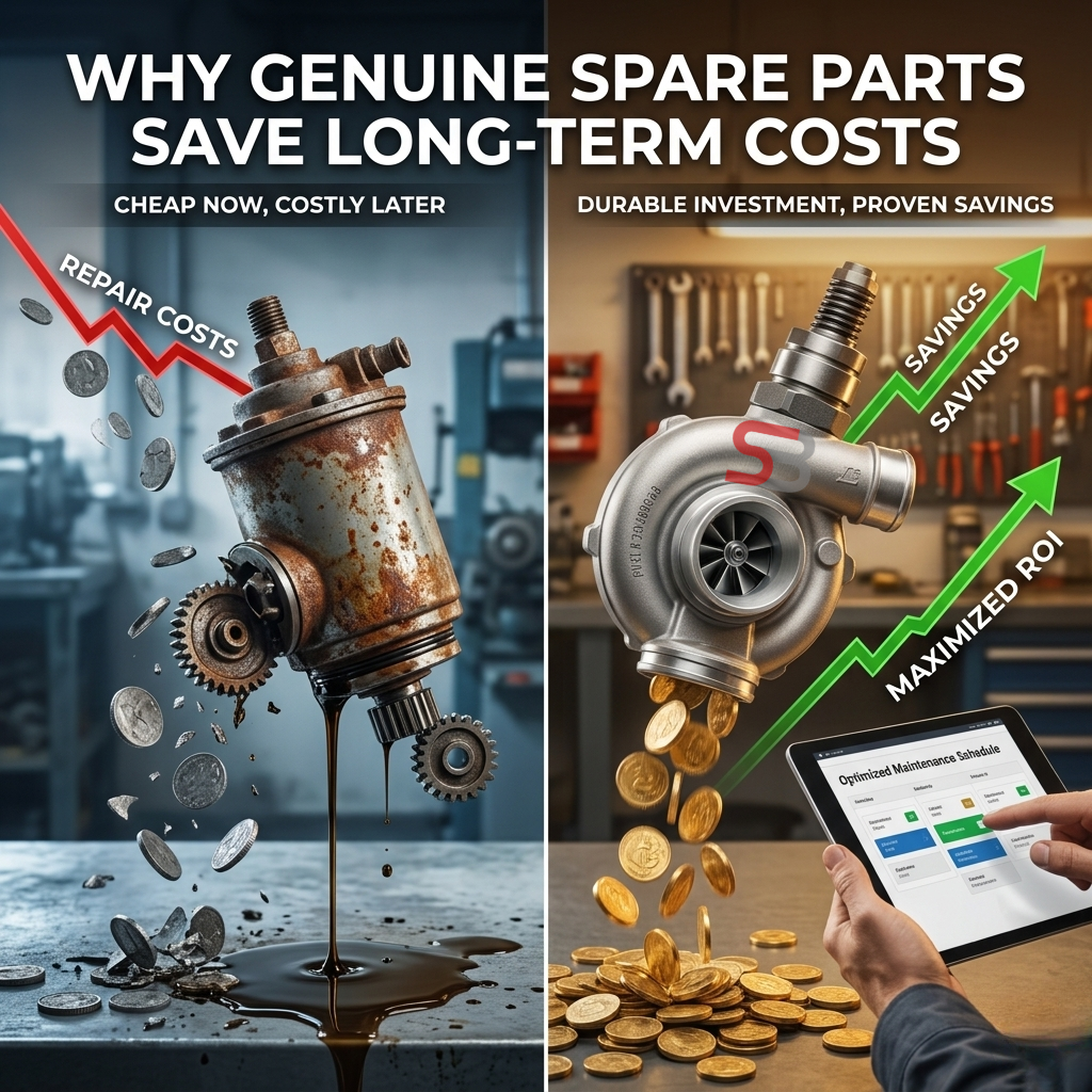 Why Genuine Spare Parts Save Long-Term Costs
