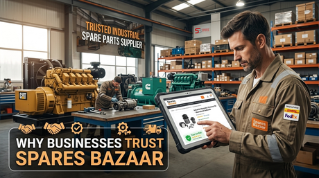 Why Businesses Trust Spares Bazaar for Industrial Spare Parts