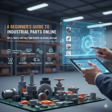 A Beginner's Guide To Buying Industrial Parts Online : Tips And Tricks For First-Time Buyers On Spares Bazaar