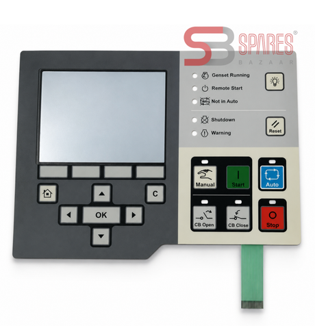 HMI 320 Membrane Keypad for Cummins 0300-6315-02 – front