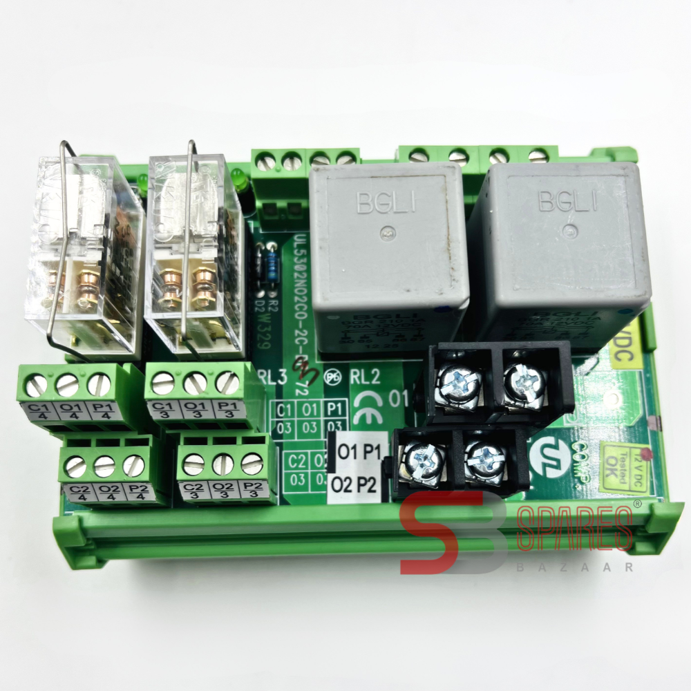 Cummins 4-Channel 12V DC Genset Start/Stop Relay Card (A049F209)