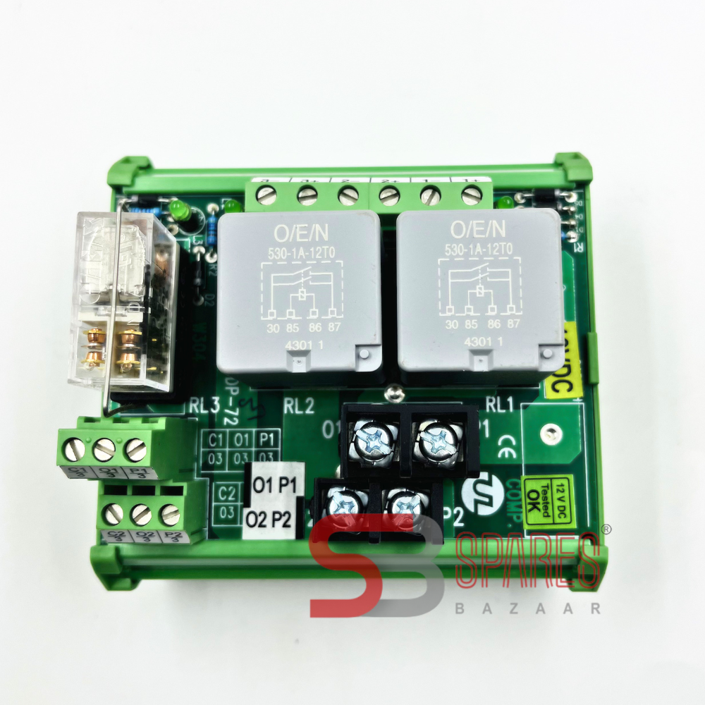 Cummins 12V DC Genset Start/Stop Relay Card (A050Z334/0307-3182)