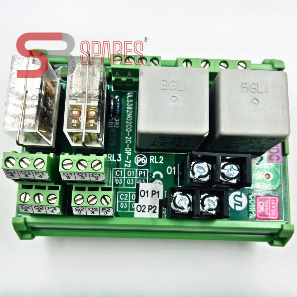 Cummins A031B582 Genset Start/Stop Relay Card (24V DC)