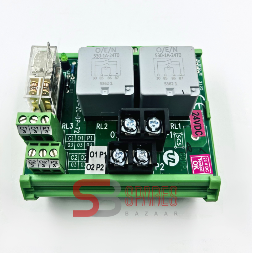 Cummins 3-Channel 24V DC Genset Start/Stop Relay Card (A050Z334)