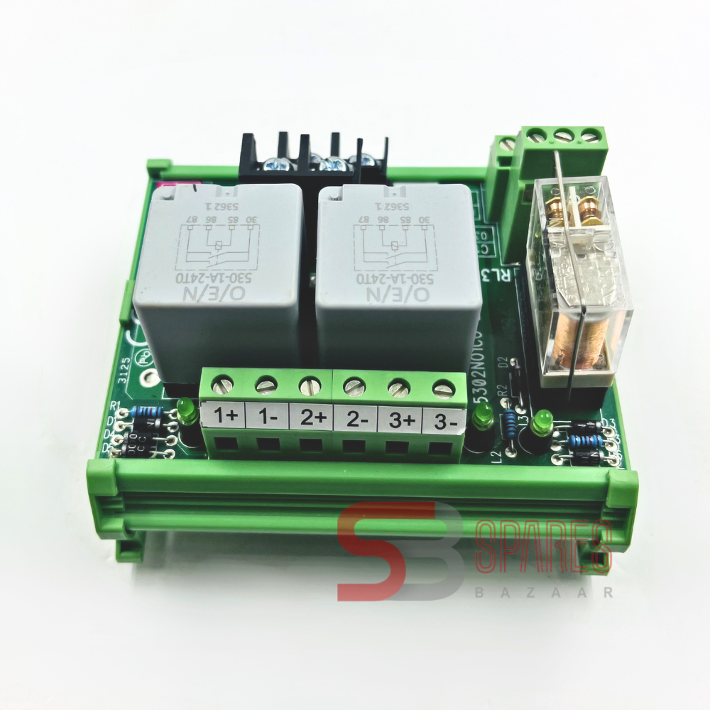 Cummins 3-Channel 24V DC Genset Start/Stop Relay Card (A050Z334)
