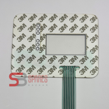 Power Command HMI211 Controller Membrane Keypad Switch (P/N 0300-6014)
