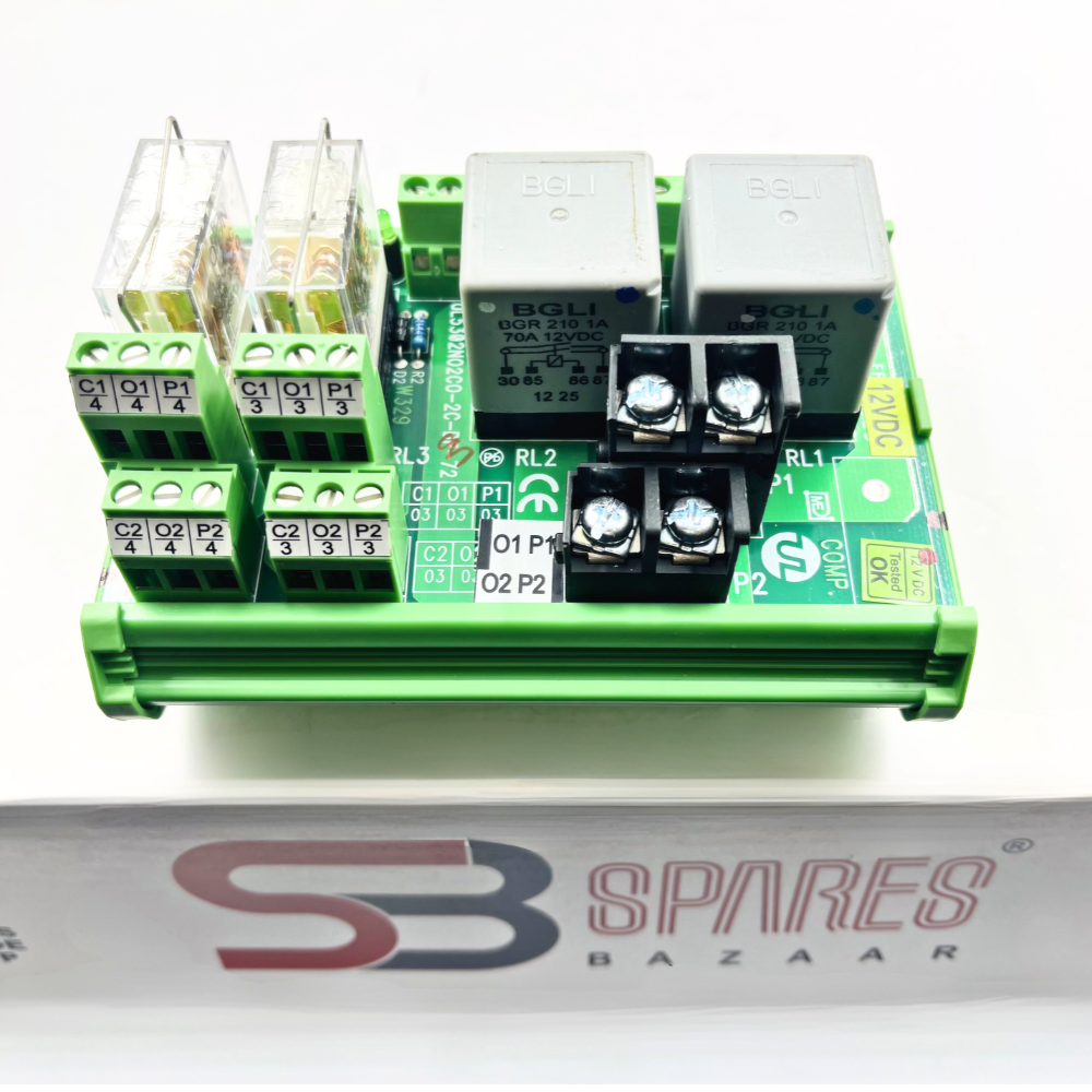 Cummins 4-Channel 12V DC Genset Start/Stop Relay Card (A049F209)
