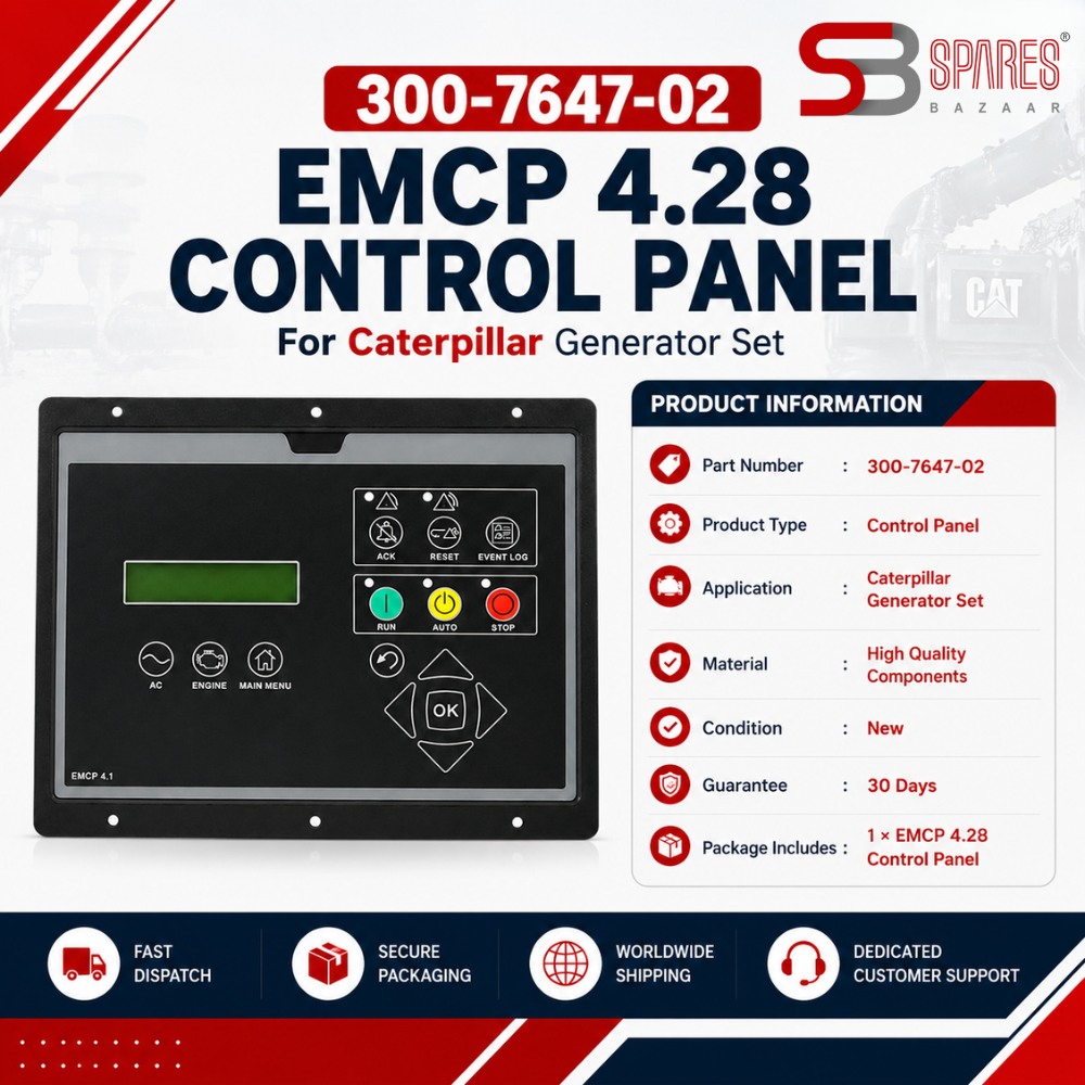 300-7647-02, EMCP 4.28 Control Panel For Caterpillar