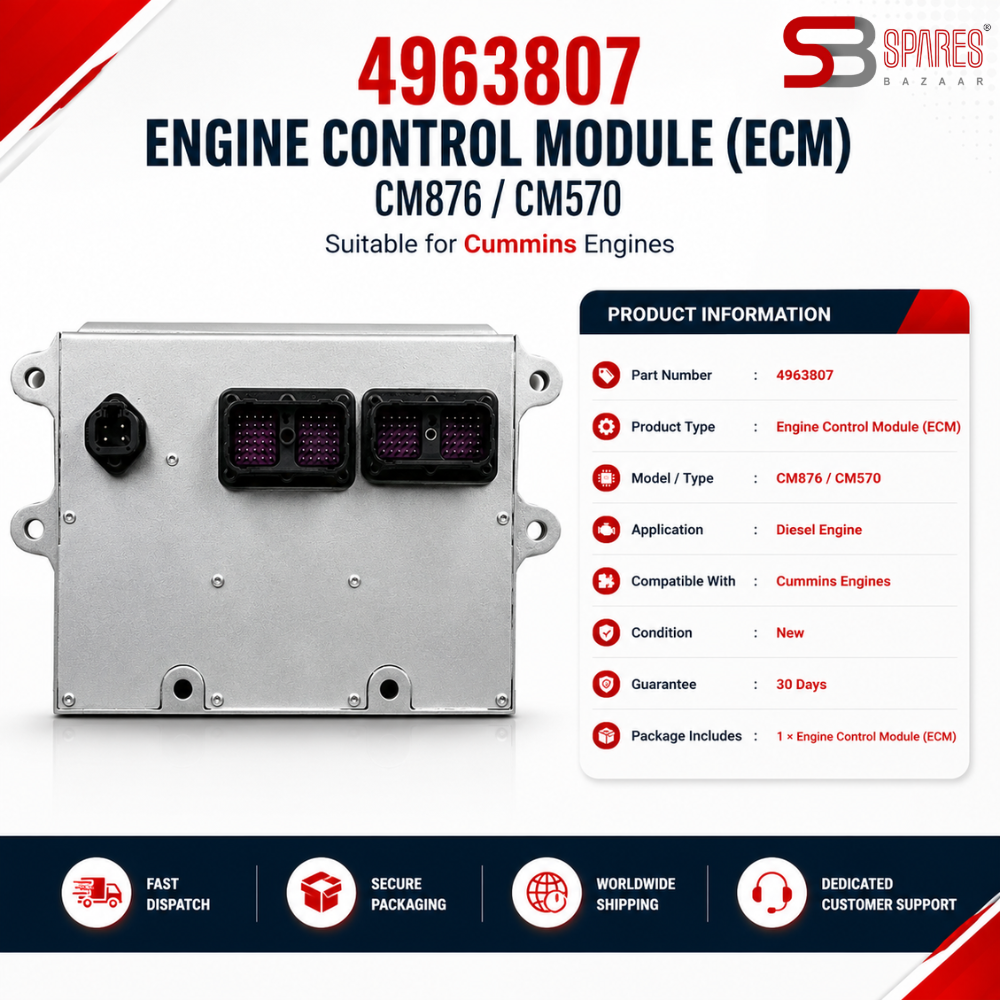 Engine Control Module 4963807, CM876 ECM for Cummins