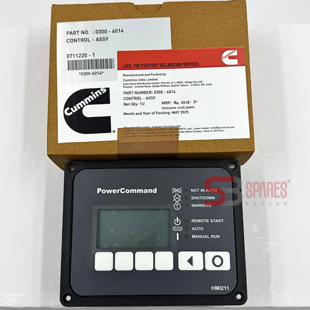 HMI 211 PowerCommand Display 0300-6014 for Cummins