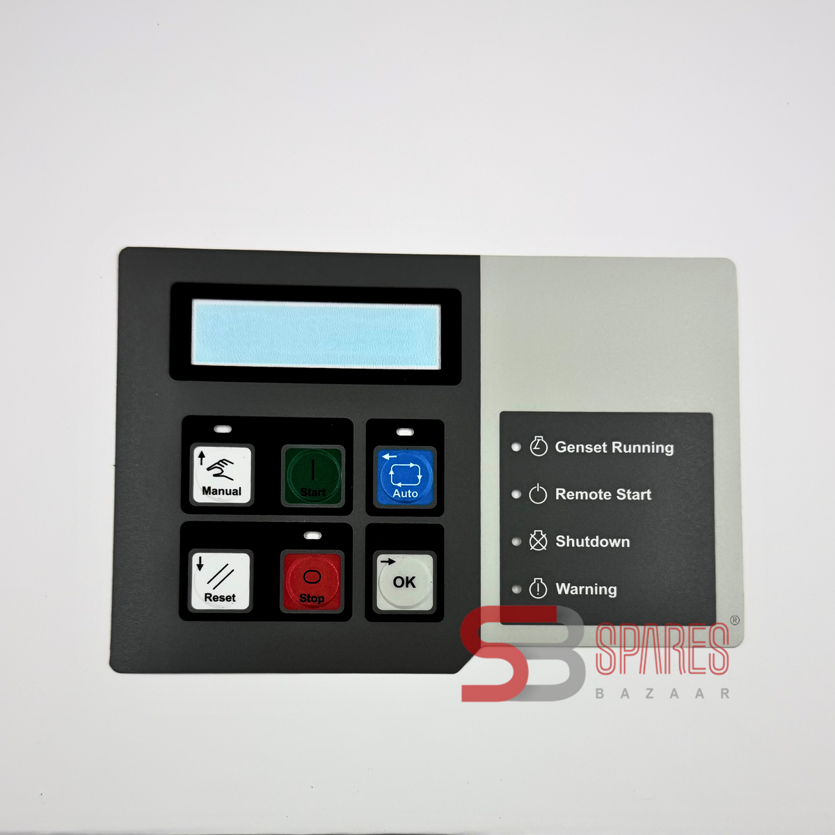 Power Start PSO500 Controller Membrane Keypad Switch (P/N 0300-6445)