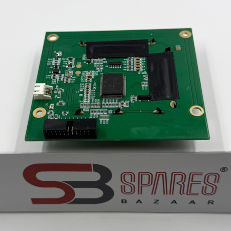 HMI 220 Replacement LCD for Cummins 0300-6314-01 – rear of the circuit board and connectors