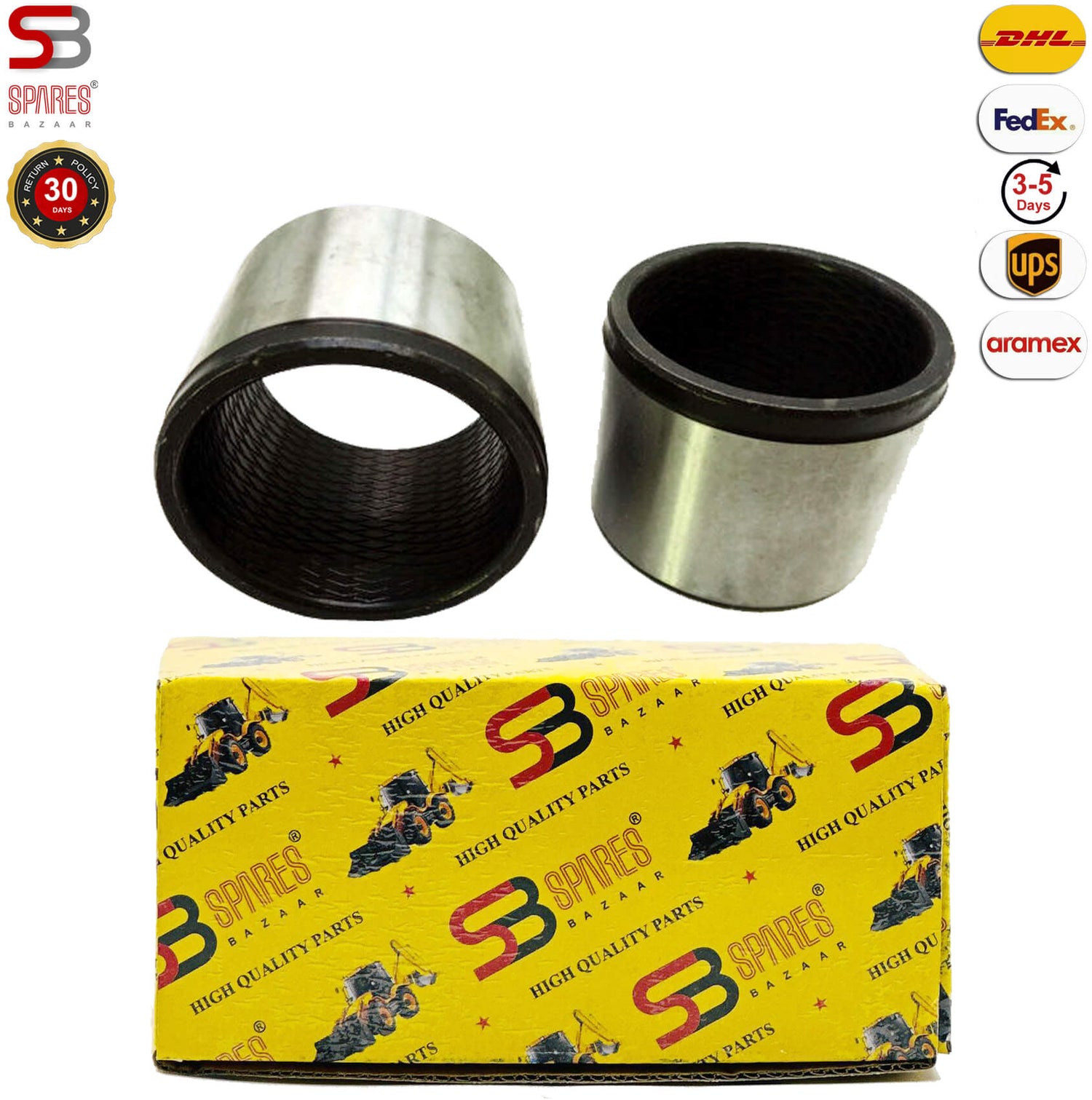 DIPPER ARM BUSH, 809/00125 | 808/00362 (Set Of 2 pcs), For JCB Backhoe