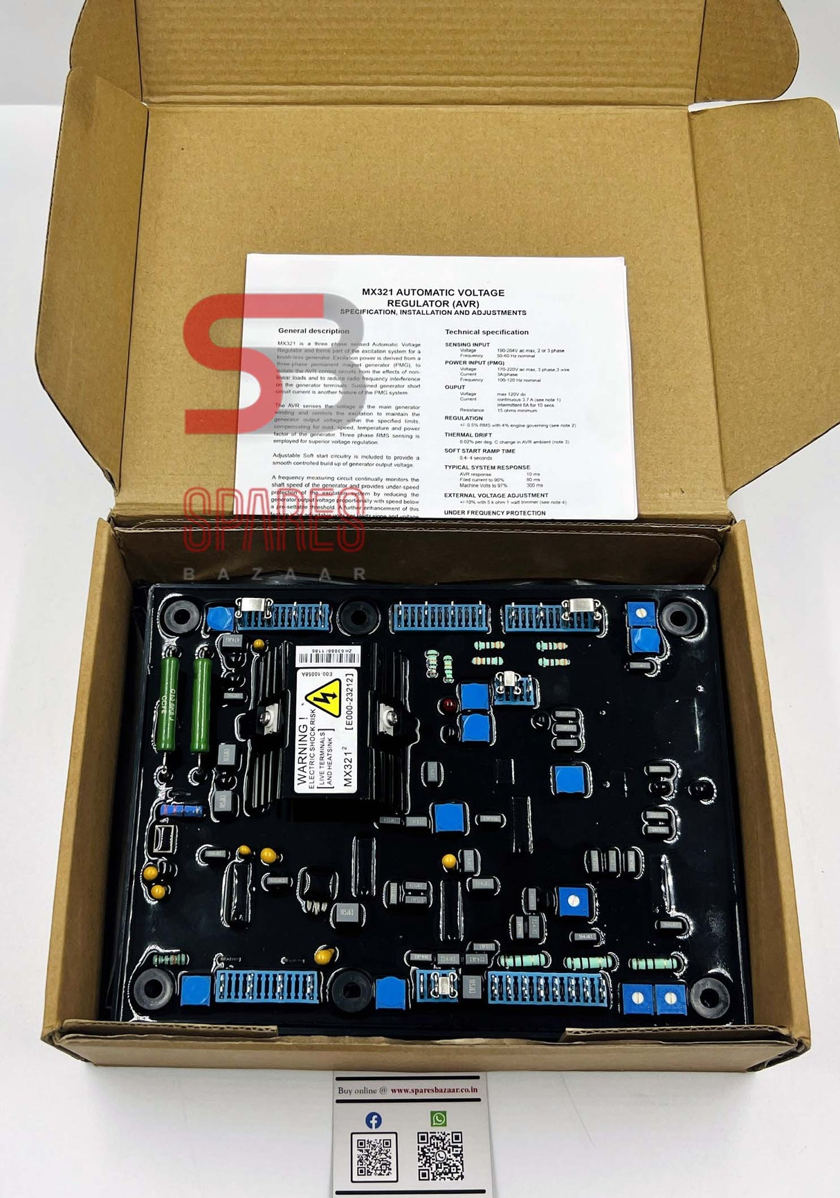 MX321 AVR, Automatic Voltage Regulator