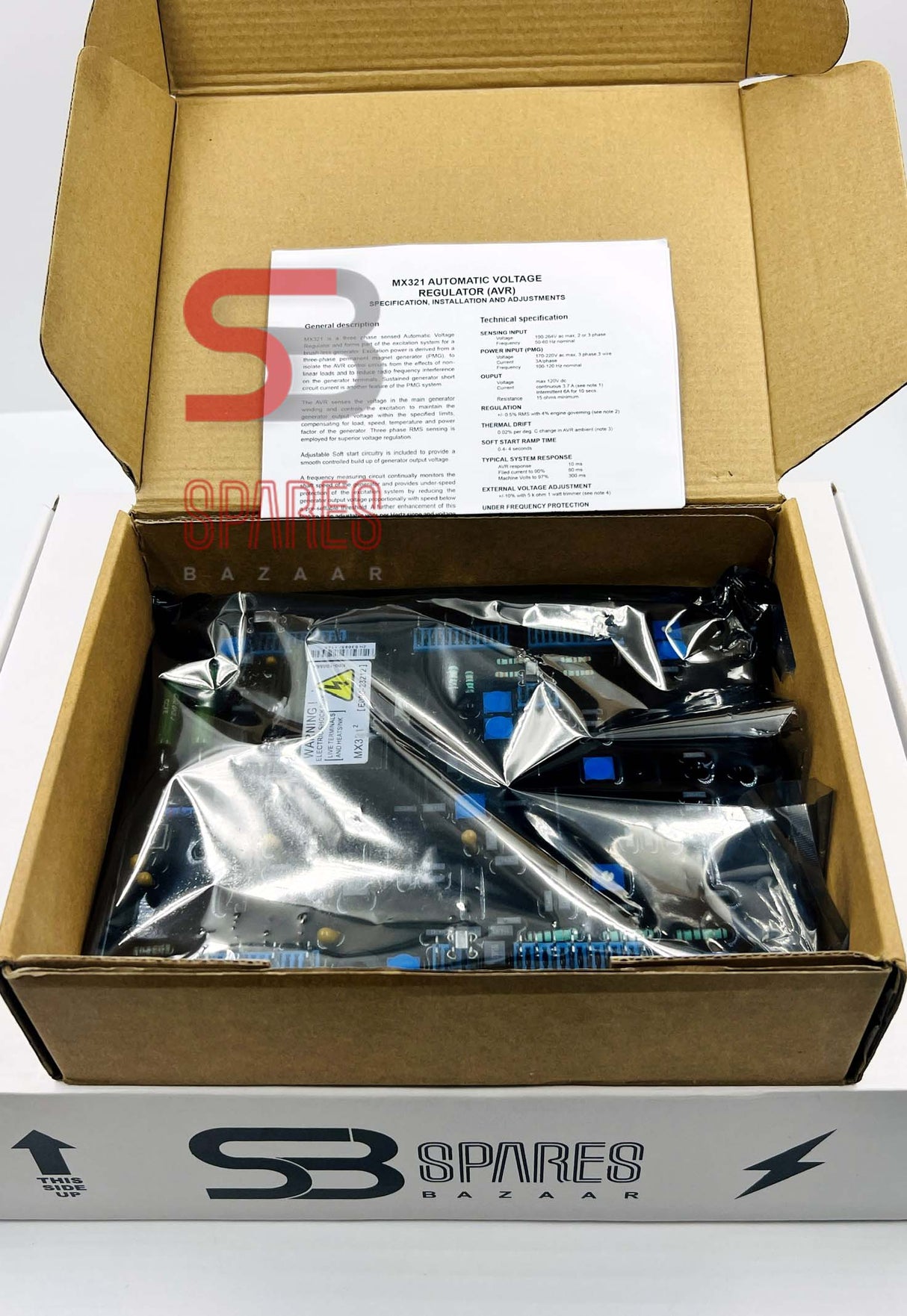 MX321 AVR, Automatic Voltage Regulator