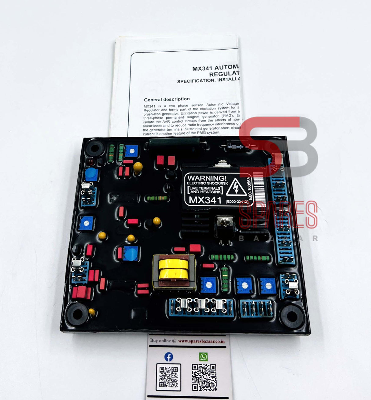 MX341 AVR, Automatic Voltage Regulator