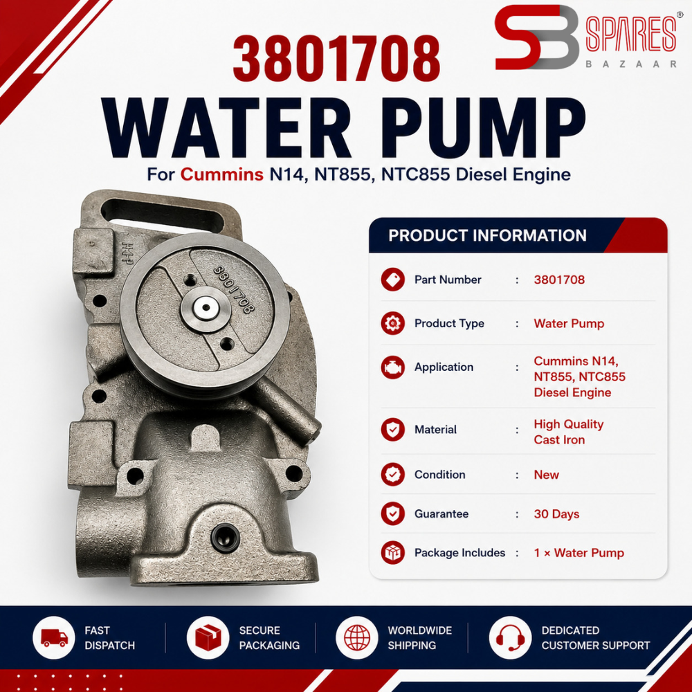 3801708 Water Pump for Cummin Engines