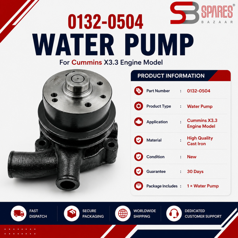 0132-0504, Water Pump for Cummins Engines
